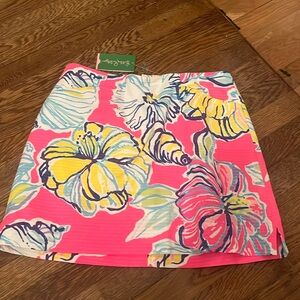 Lilly Pulitzer Women's Marigold Skort in Royal Pink, Size 4